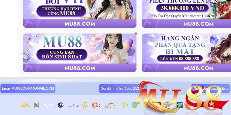 Khuyến mãi mới nhất 2026: Mu88 tri ân cực khủng cho hội viên 3 Cách liên hệ CSKH để đăng ký nhận thưởng