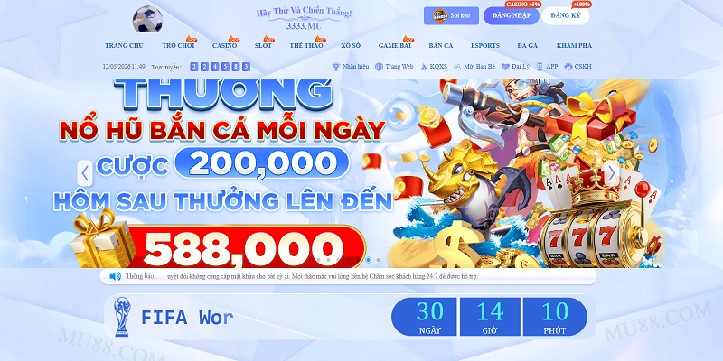 MU88 – Trang Chủ Giải Trí Online Thể Thao và Xổ Số T10/2026 8 Tổng quan về trang chủ Mu88